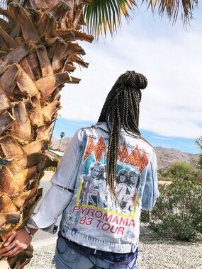 Vintage Def Leppard Denim Jacket